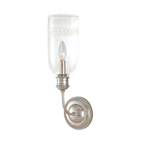 Local Lighting Hudson Valley 291-Pn 1 Light Wall Sconce, PN WALL SCONCE