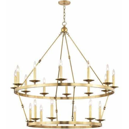 Local Lighting Hudson Valley 3247-AGB 20 Light Chandelier, AGB CHANDELIER