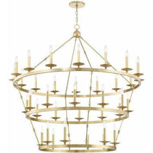 Load image into Gallery viewer, Local Lighting 3258-AGB-36 LIGHT CHANDELIER, AGB Hudson Valley 3258-Light Chandelier CHANDELIER