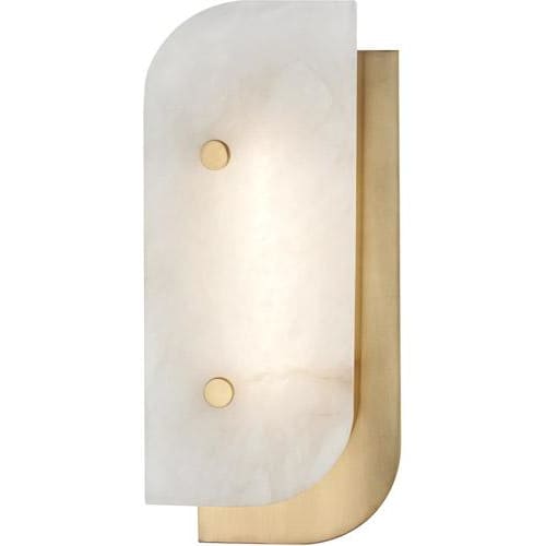 Local Lighting Hudson Valley 3313-AGB Small Led Wall Sconce, AGB WALL SCONCE