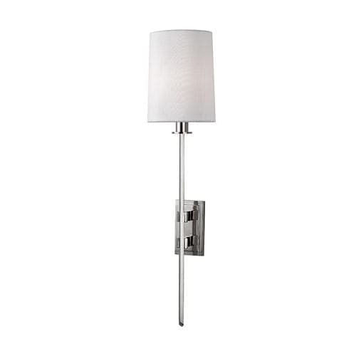 Local Lighting Hudson Valley 3411-Pn 1 Light Wall Sconce, PN WALL SCONCE