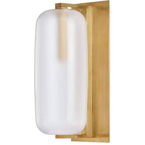 Local Lighting Hudson Valley 3471-AGB 1 Light Wall Sconce, AGB Wall Sconce