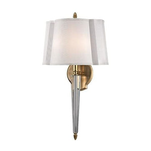 Local Lighting Hudson Valley 3611-AGB 2 Light Wall Sconce, AGB WALL SCONCE