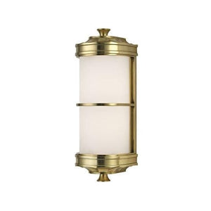 Local Lighting Hudson Valley 3831-AGB 1 Light Wall Sconce, AGB Wall Sconce
