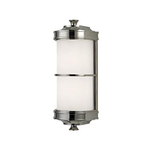 Local Lighting Hudson Valley 3831-Pn 1 Light Wall Sconce, PN Wall Sconce
