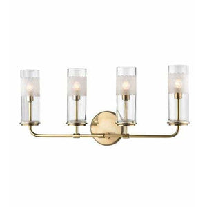 Local Lighting Hudson Valley 3904-AGB 4 Light Wall Sconce, AGB WALL SCONCE