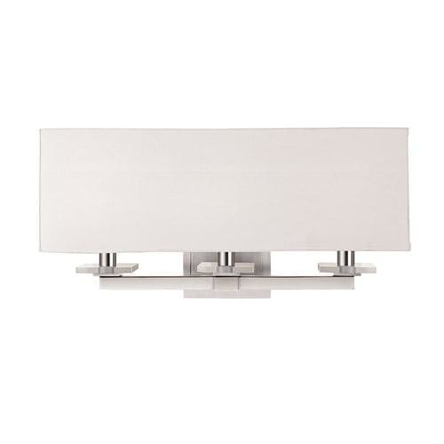 Local Lighting Hudson Valley 393-Pn-3 Light Wall Sconce, PN WALL SCONCE