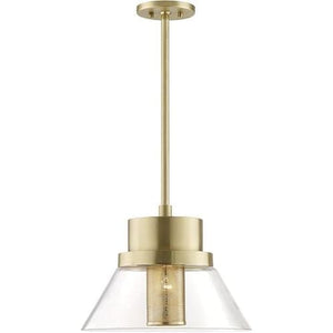 Local Lighting Hudson Valley 4032-AGB 1 Light Large Pendant, AGB PENDANT