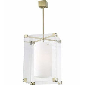 Local Lighting Hudson Valley 4132-AGB 3 Light Large Pendant, AGB Pendant