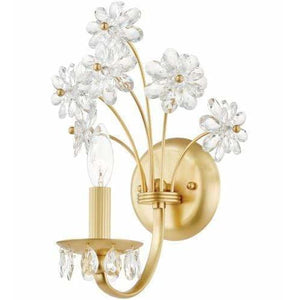 Local Lighting Hudson Valley 4402-AGB 1 Light Wall Sconce, AGB Wall Sconce