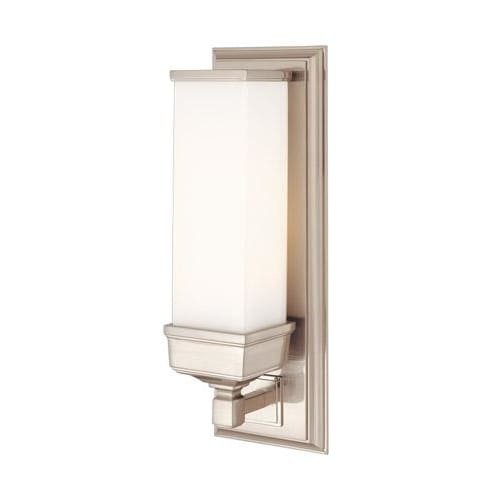 Local Lighting Hudson Valley 471-Sn 1 Light Wall Sconce, SN WALL SCONCE