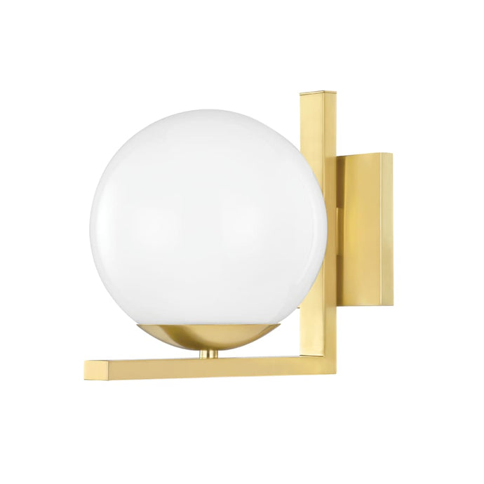 Hudson Valley-5081-Agb 1 Light Wall Sconce Aged Brass - Wall