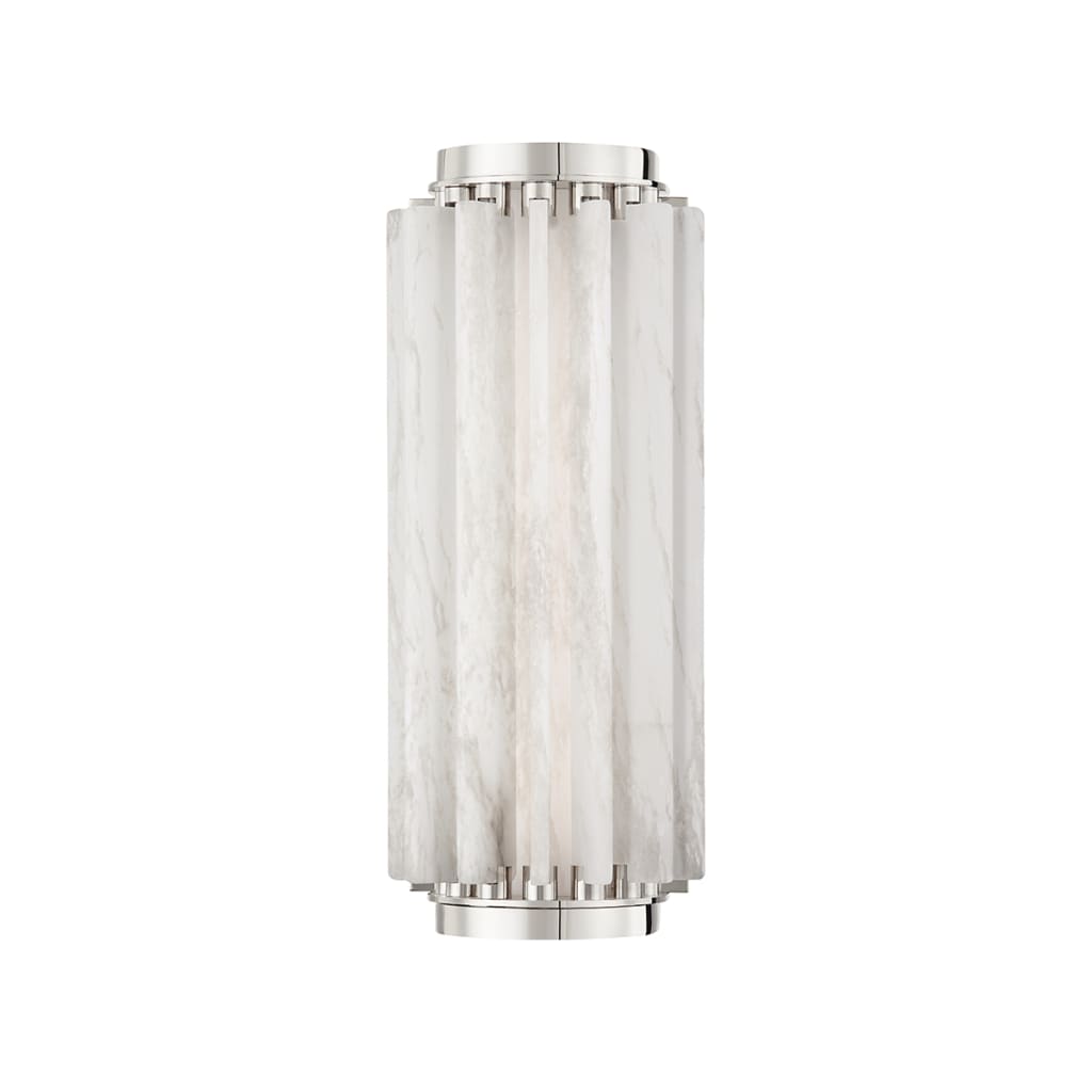 Hudson Valley-6013-Pn Small Wall Sconce Polished Nickel - 