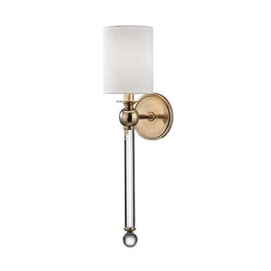 Local Lighting Hudson Valley 6031-AGB 1 Light Wall Sconce, AGB WALL SCONCE