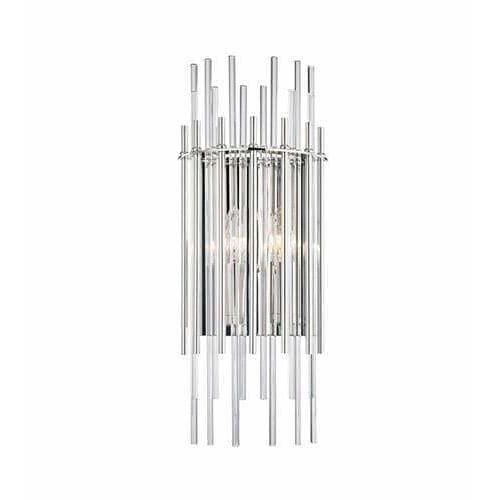 Local Lighting Hudson Valley 6300-Pn 2 Light Wall Sconce, PN WALL SCONCE