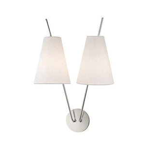 Local Lighting Hudson Valley 6322-Pn 2 Light Wall Sconce, PN WALL SCONCE