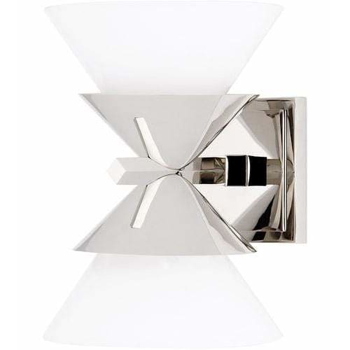 Local Lighting Hudson Valley 6402-Pn 2 Light Wall Sconce, PN WALL SCONCE