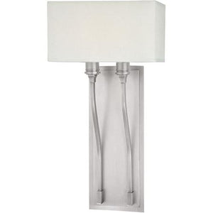 Local Lighting Hudson Valley 642-Sn 2 Light Wall Sconce, SN WALL SCONCE