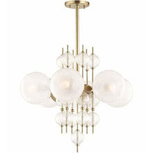 Load image into Gallery viewer, Local Lighting Hudson Valley 6427-AGB 6 Light Chandelier, AGB CHANDELIER