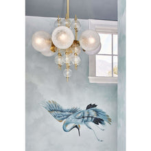 Load image into Gallery viewer, Local Lighting Hudson Valley 6427-AGB 6 Light Chandelier, AGB CHANDELIER