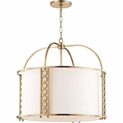 Local Lighting Hudson Valley 6724-AGB 8 Light Large Pendant, AGB PENDANT