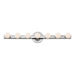 Local Lighting Hudson Valley 7007-Pc-7 Light Wall Sconce, PC WALL SCONCE