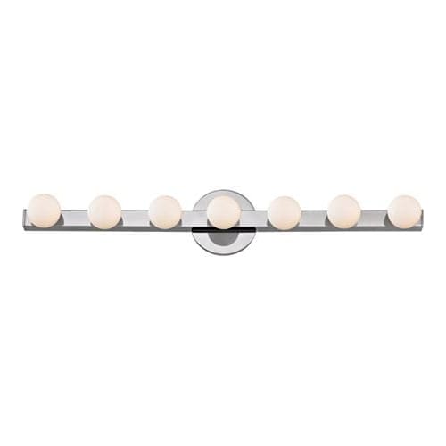 Local Lighting Hudson Valley 7007-Pc-7 Light Wall Sconce, PC WALL SCONCE