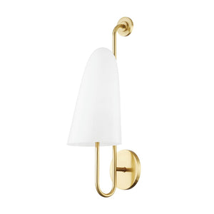 Hudson Valley-7171-Agb 1 Light Wall Sconce Aged Brass - Wall
