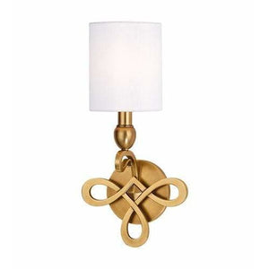 Local Lighting Hudson Valley 7211-AGB 1 Light Wall Sconce, AGB WALL SCONCE