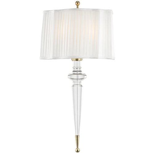 Local Lighting Hudson Valley 7611-AGB 2 Light Wall Sconce, AGB WALL SCONCE