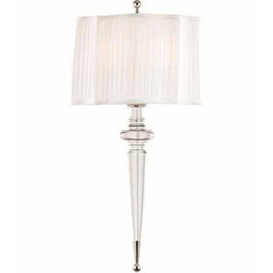 Local Lighting Hudson Valley 7611-Pn 2 Light Wall Sconce, PN WALL SCONCE