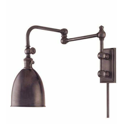 Local Lighting Hudson Valley 771-Ob 1 Light Wall Sconce With Plug, OB WALL SCONCE