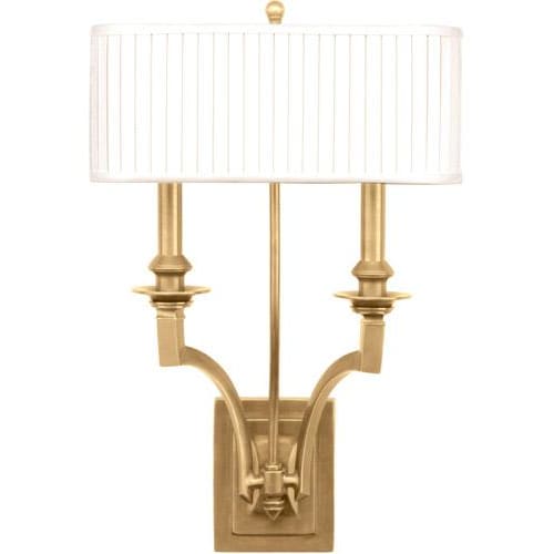 Local Lighting Hudson Valley 7902-AGB 2 Light Wall Sconce, AGB WALL SCONCE
