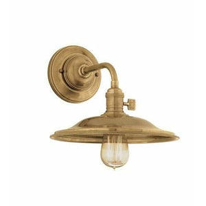 Local Lighting Hudson Valley 8000-AGB Ms2 1 Light Wall Sconce, AGB WALL SCONCE