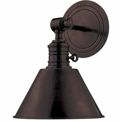 Local Lighting Hudson Valley 8321-Ob 1 Light Wall Sconce, OB WALL SCONCE