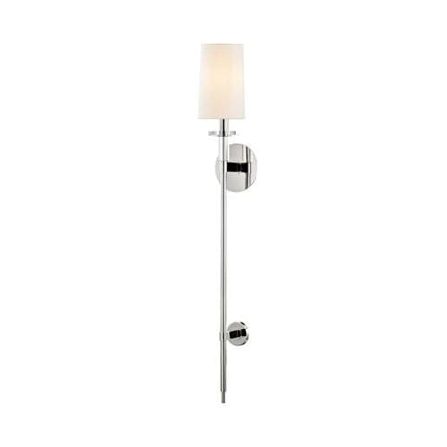 Local Lighting Hudson Valley 8536-Pn 1 Light Wall Sconce, PN WALL SCONCE