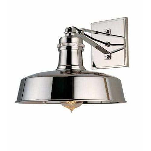 Local Lighting Hudson Valley 8601-Pn 1 Light Wall Sconce, PN WALL SCONCE