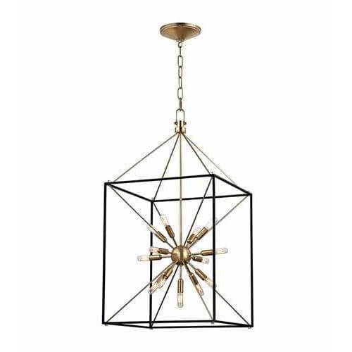 Local Lighting Hudson Valley 8920-AGB 13 Light Chandelier, AGB CHANDELIER