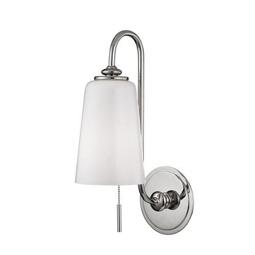 Local Lighting Hudson Valley 9011-Pn 1 Light Wall Sconce, PN WALL SCONCE