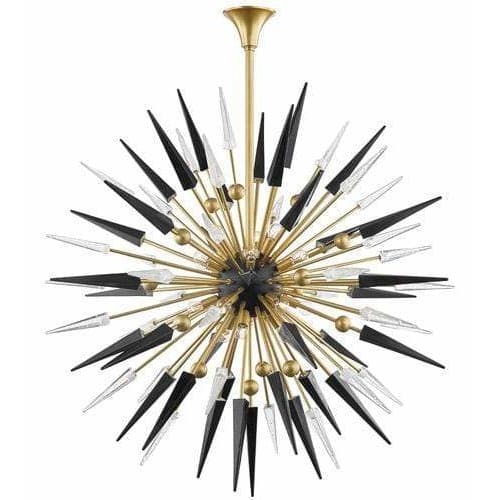 Local Lighting Hudson Valley 9047-AGB 18 Light Chandelier, AGB CHANDELIER
