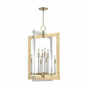 Local Lighting Hudson Valley 9323-AGB 8 Light Large Pendant, AGB PENDANT