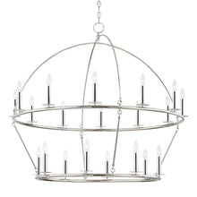 Load image into Gallery viewer, Hudson Valley-9549-Pn 20 Light Chandelier Polished Nickel - 