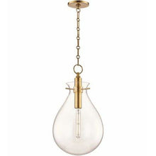 Load image into Gallery viewer, Local Lighting Hudson Valley Bko102-AGB 1 Light Medium Pendant, AGB Pendant