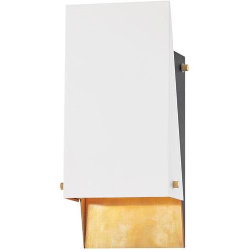 Local Lighting Hudson Valley Kbs1350101-AGB 1 Light Wall Sconce, AGB Wall Sconce