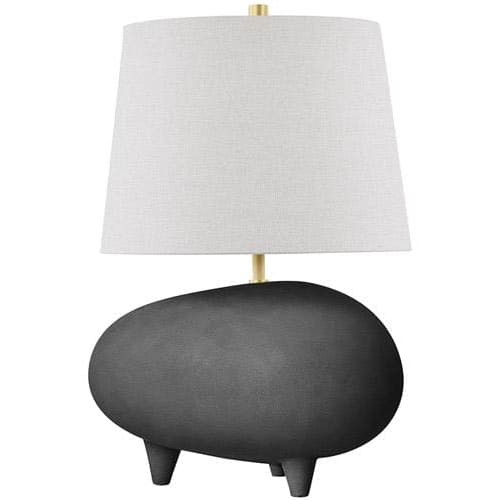 Local Lighting Hudson Valley Kbs1423201A-Agb/Mb 1 Light Table Lamp, AGB/MB Table Lamp