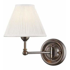 Local Lighting Hudson Valley Mds101-Db 1 Light Wall Sconce, DB WALL SCONCE