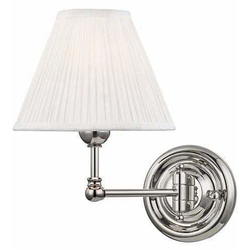 Local Lighting Hudson Valley Mds101-Pn 1 Light Wall Sconce, PN WALL SCONCE