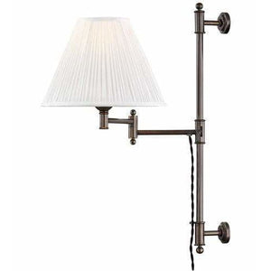 Local Lighting Hudson Valley Mds104-Db 1 Light Adjustable Wall Sconce, DB WALL SCONCE