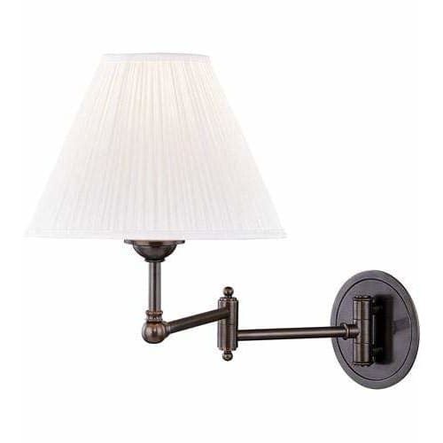 Local Lighting Hudson Valley Mds603-Db 1 Light Adjustable Wall Sconce, DB WALL SCONCE