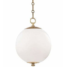 Load image into Gallery viewer, Local Lighting Hudson Valley Mds700-AGB 1 Light Small Pendant, AGB PENDANT